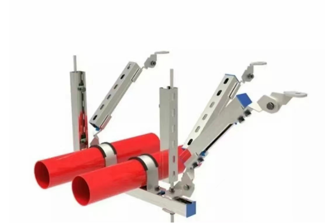 多管雙向抗震支架