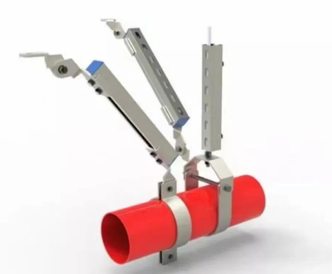 單管雙向抗震支架